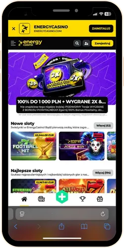Energy Casino Otwórz oficjalną stronę